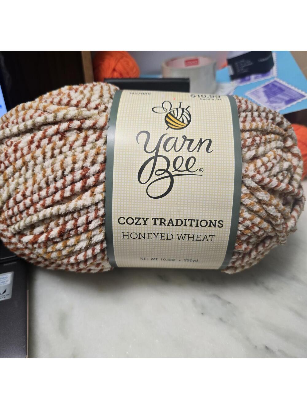 Cozy Traditions Honeyed Wheat Super Bulky Yarn 10.5 oz 220 yd